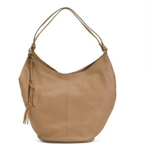 Lucky brand oversized leather Azbi tote - NWT